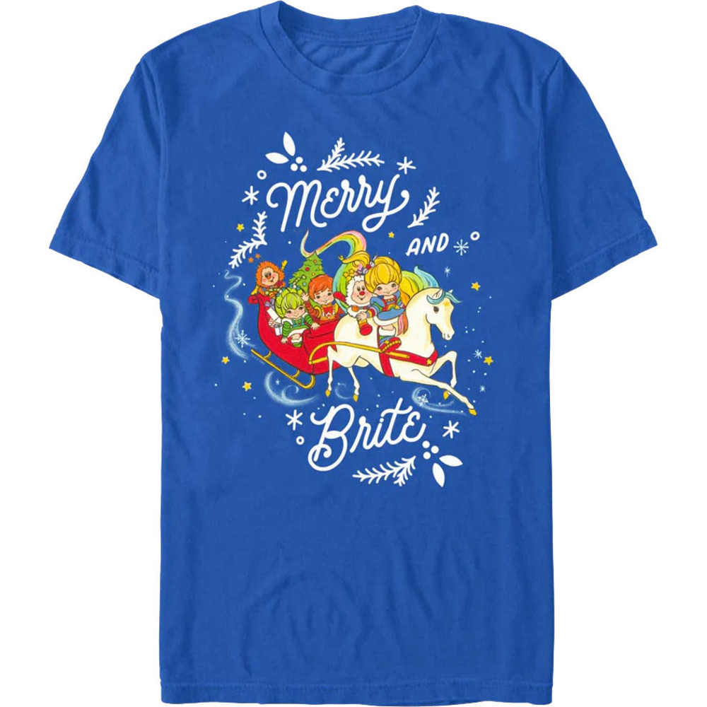 Merry And Brite Rainbow Brite Tshirt